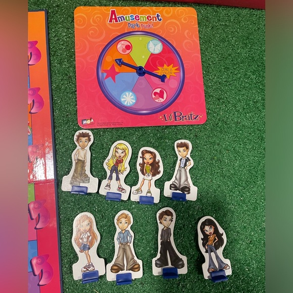 Bratz 2004 Lil Bratz Amusement Park Funk Board Game, Complete - Picture 6 of 7